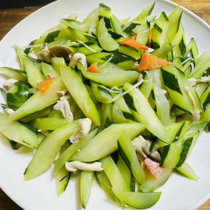 圖片 鮮炒大黃瓜