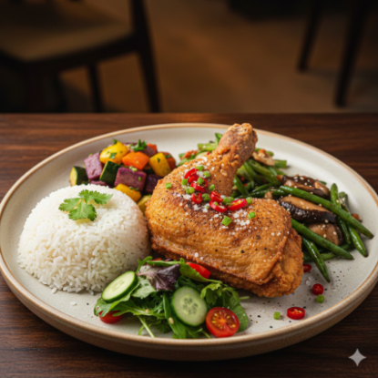 圖片 香脆椒鹽雞腿