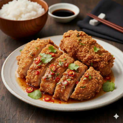 圖片 泰式椒麻腿排【單點】